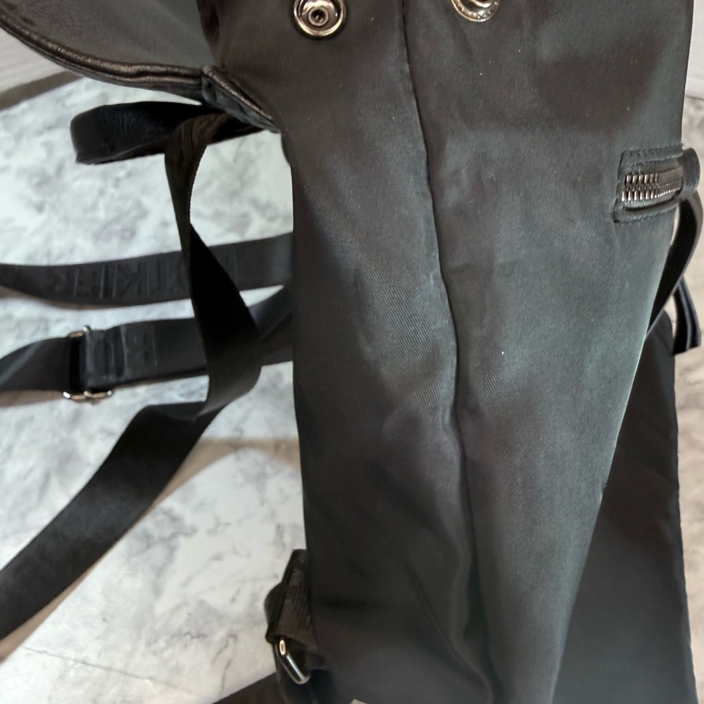 Streetwear grunge urban New York Trigger Black Mini Backpack Tote - Picture 9 of 12